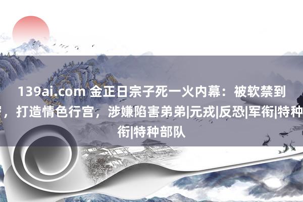 139ai.com 金正日宗子死一火内幕：被软禁到15岁，打造情色行宫，涉嫌陷害弟弟|元戎|反恐|军衔|特种部队